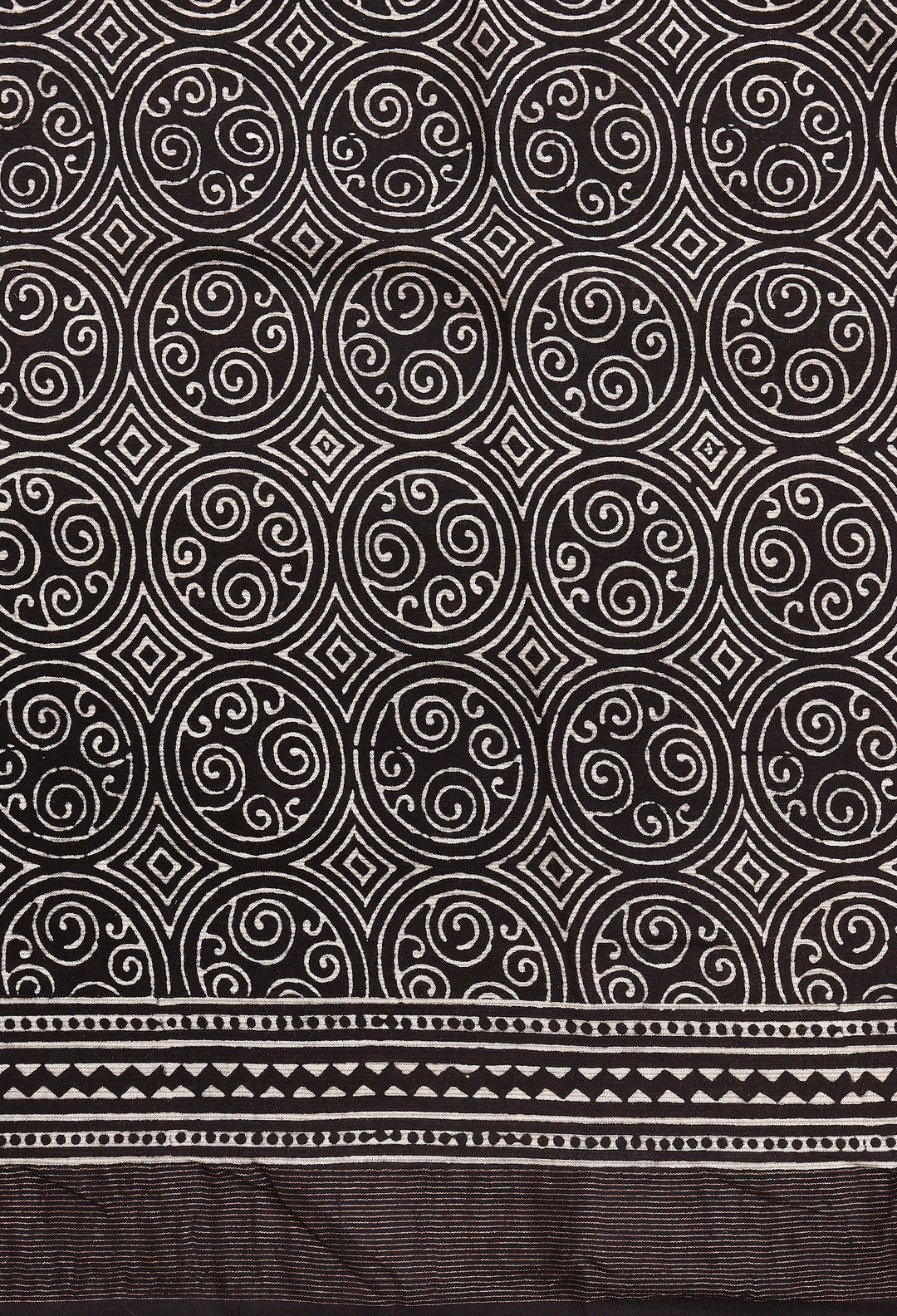 PAYALIYA  : AJRAKH HANDBLOCK KOTA MULBERRY SILK SAREE