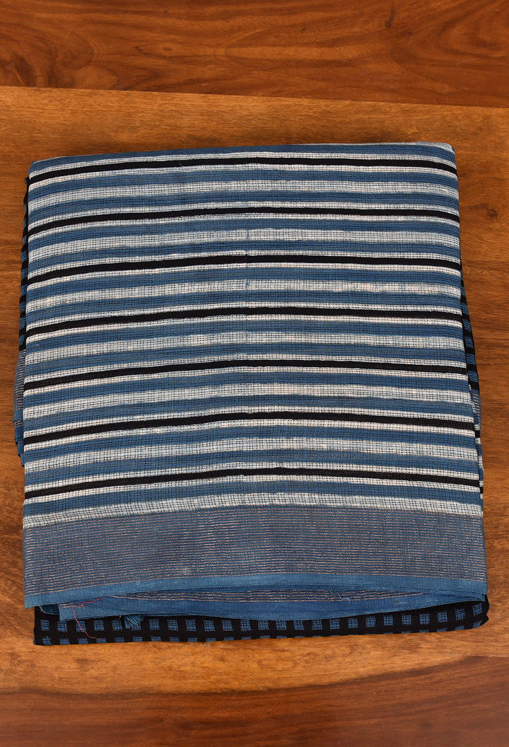 REMINYA : AJRAKH HANDBLOCK KOTA MULBERRY SILK SAREE