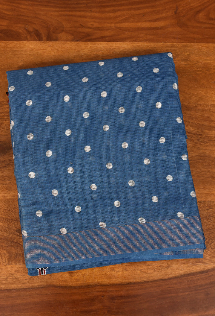BHAWNA : AJRAKH HANDBLOCK KOTA MULBERRY SILK SAREE
