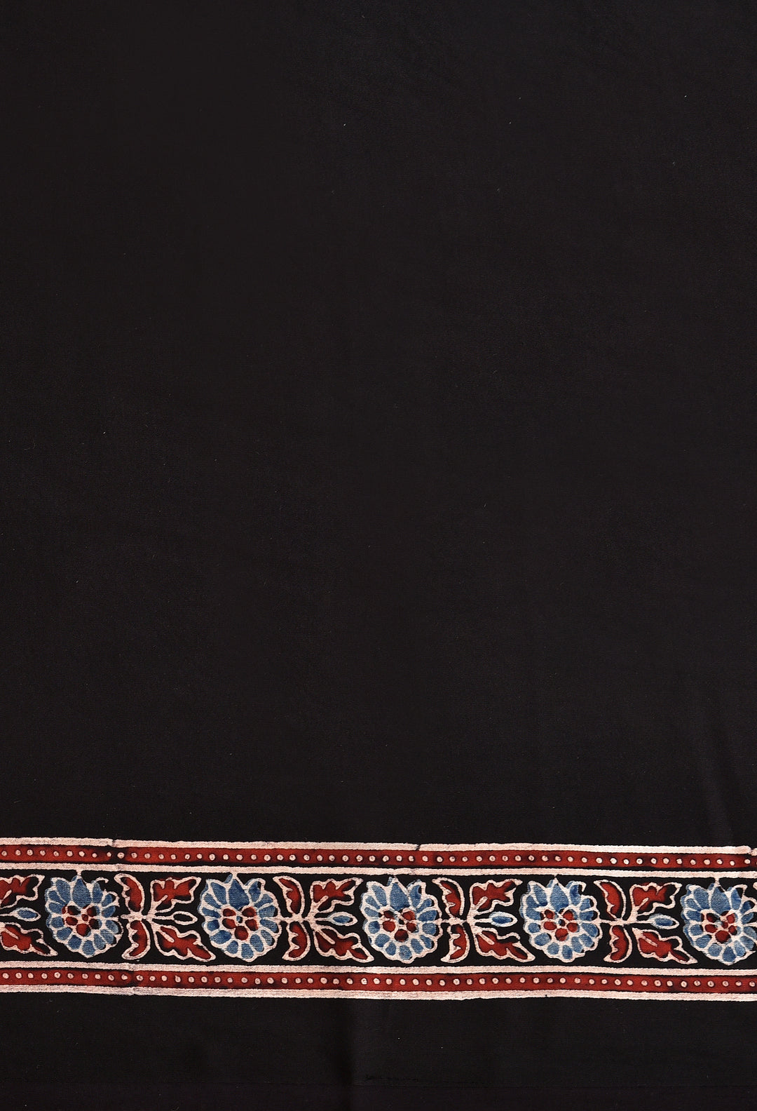 SOBIJHA : AJRAKH HANDBLOCK MODAL SILK SAREE