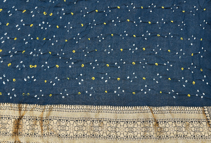 MOHITA : GEORGETTE JANGLA JAAL RAI BANDHEJ SAREE