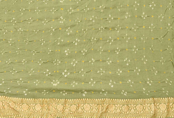 SHIPRA : GEORGETTE JANGLA JAAL RAI BANDHEJ SAREE