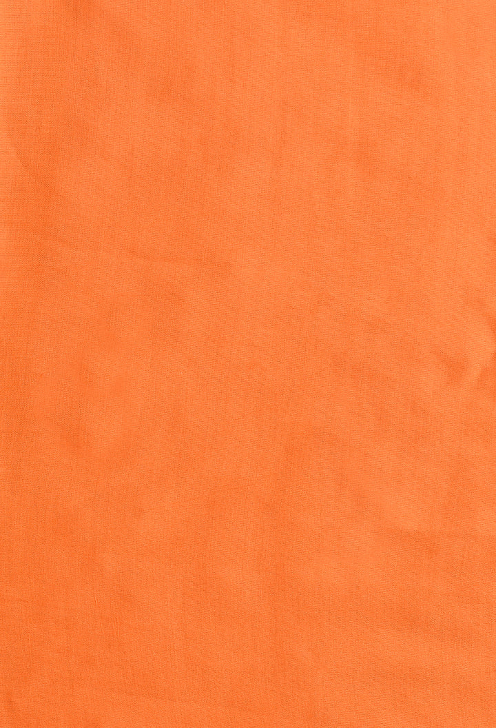 RAMILA : HANDMADE CLAMP DYED MODAL SILK SAREE WITH TISSUE PALLU