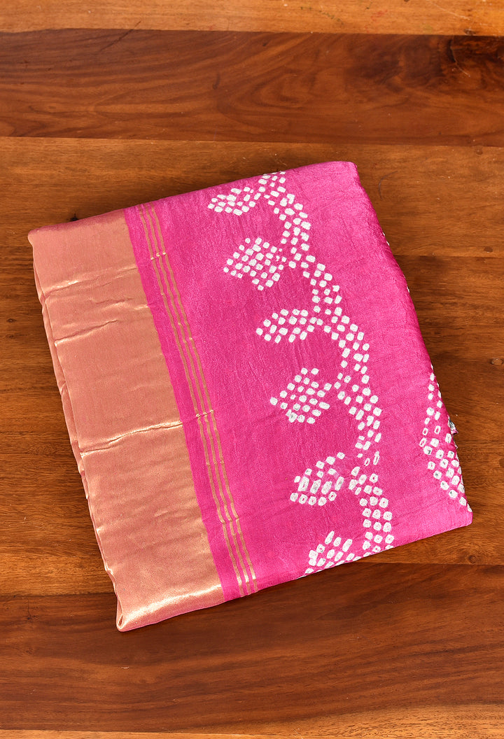 AMANJOT : RAI BANDHANI SAREE