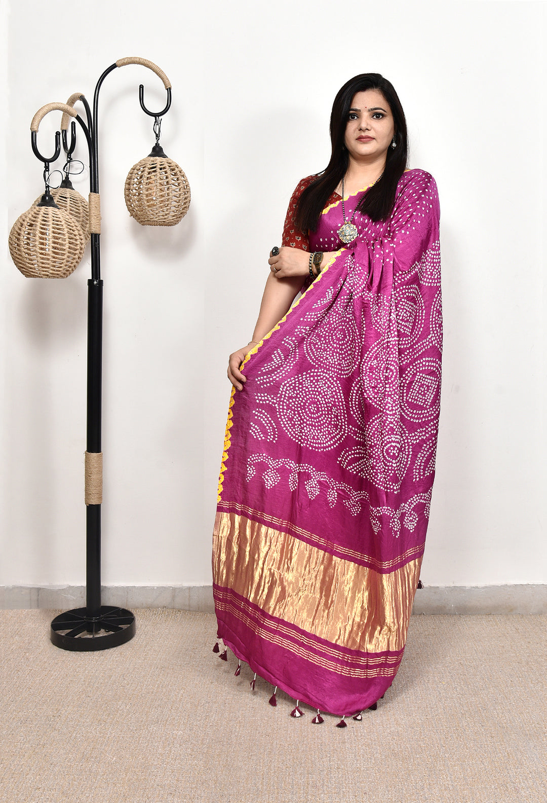 SNEHRANA : RAI BANDHANI SAREE