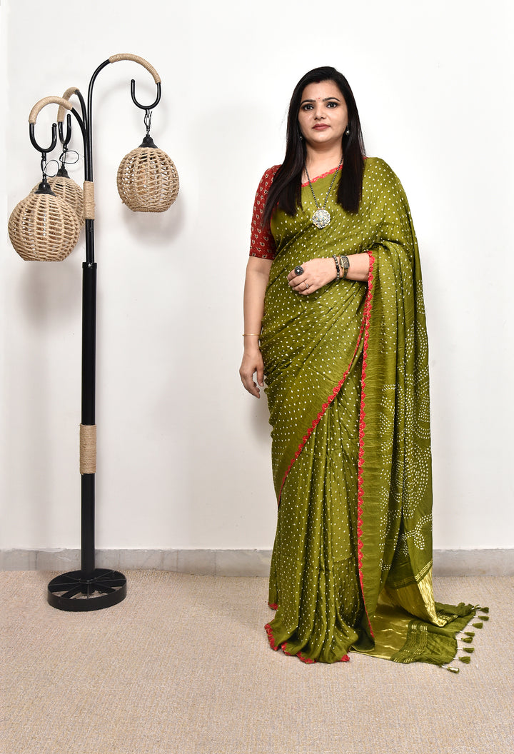 KRANTI : RAI BANDHANI SAREE