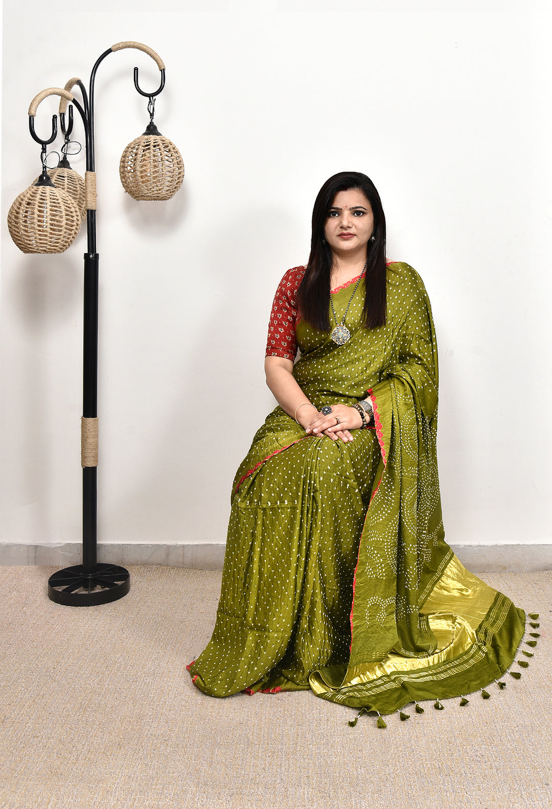 KRANTI : RAI BANDHANI SAREE