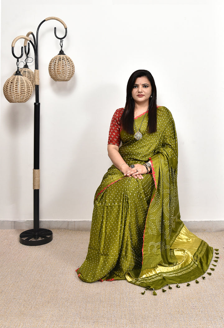 KRANTI : RAI BANDHANI SAREE