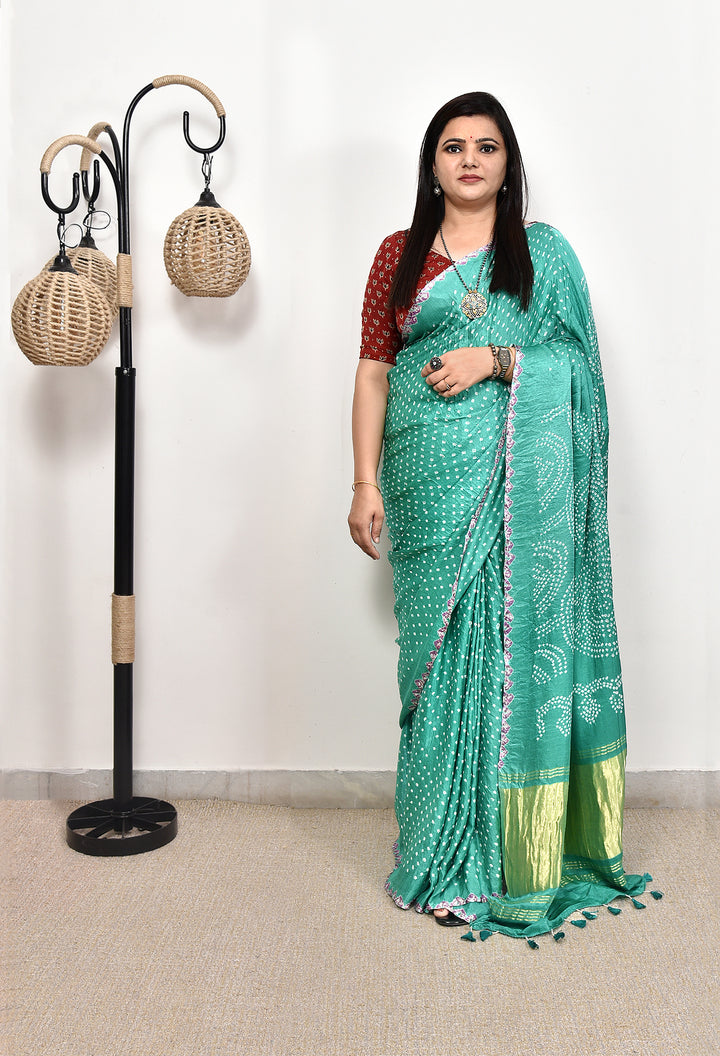 SHAFALI : RAI BANDHANI SAREE