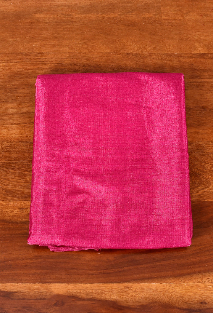 TASHI : HANDWOVEN TISSUE SILK SAREE