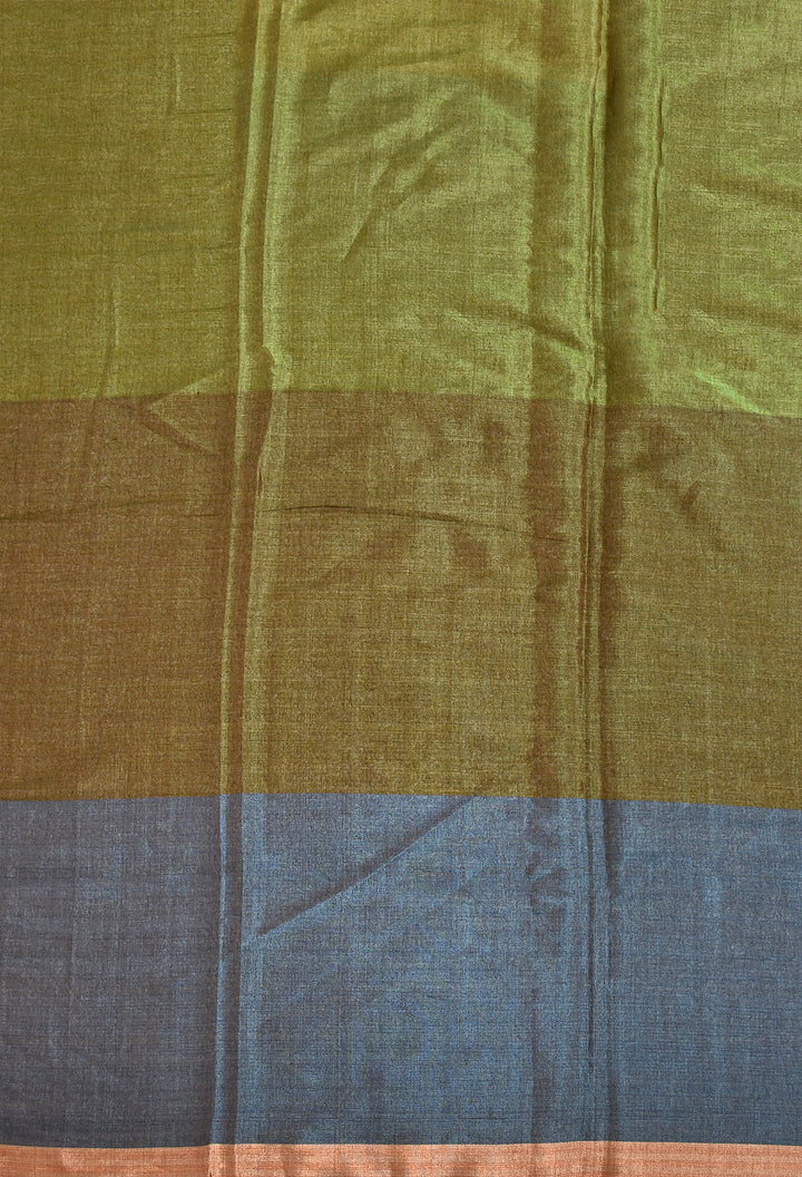 NOBITA : HANDWOVEN TISSUE SILK SAREE