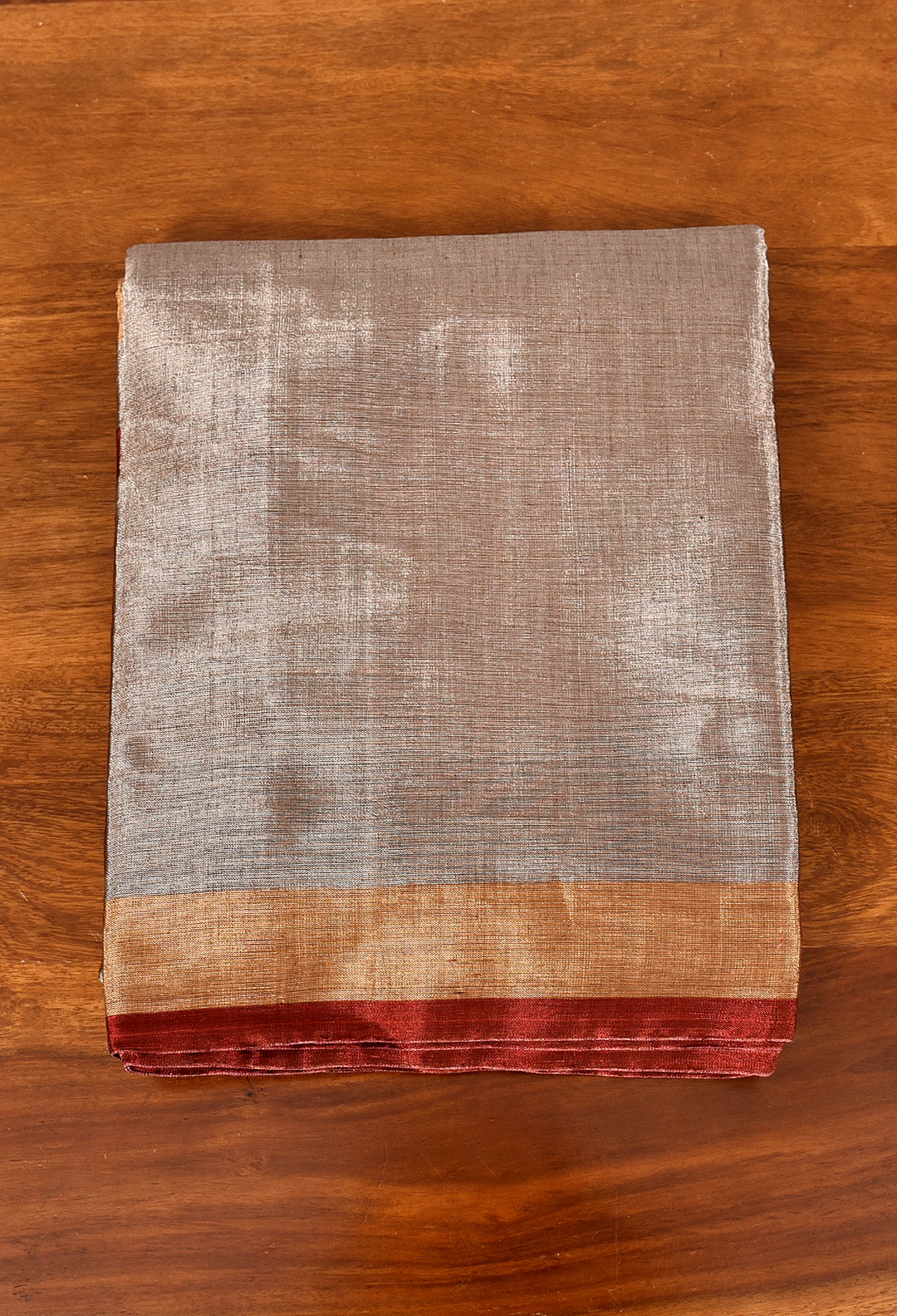 GRACY : HANDWOVEN TISSUE SILK SAREE