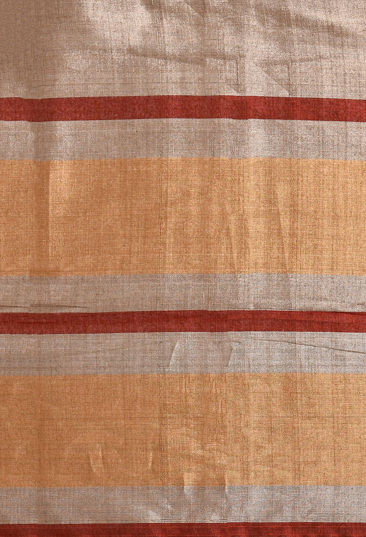 GRACY : HANDWOVEN TISSUE SILK SAREE