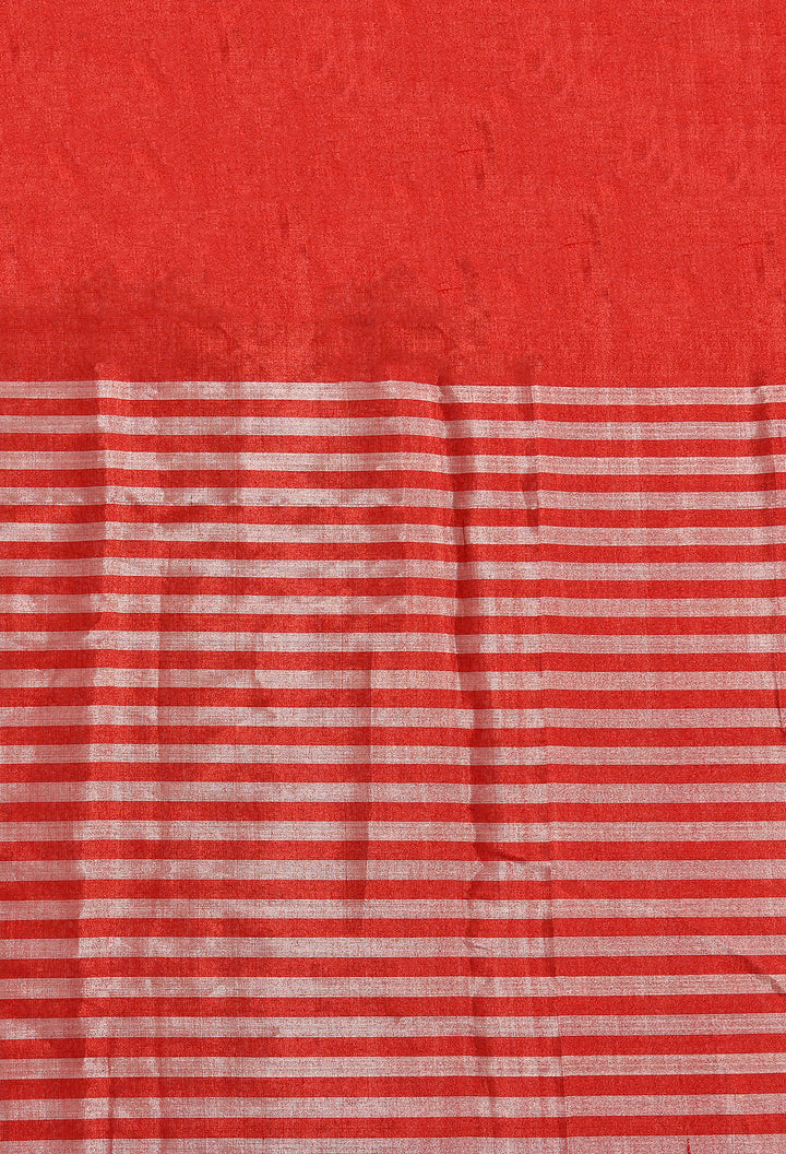 ADVIKA : HANDWOVEN TISSUE SILK SAREE