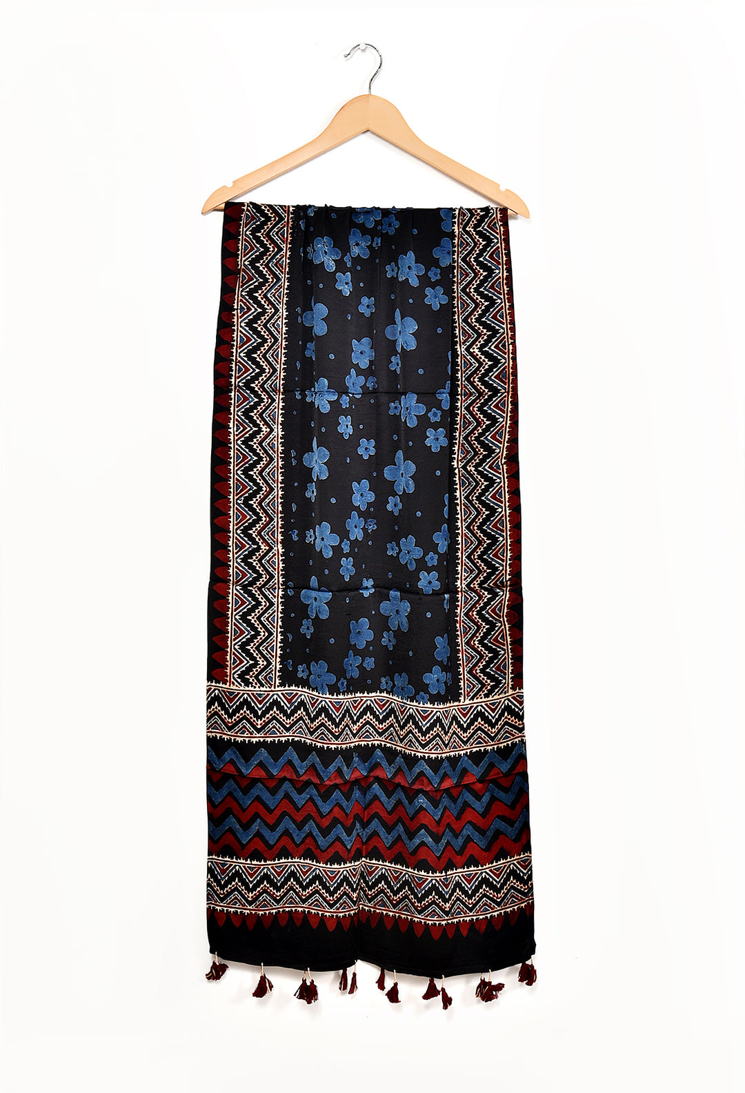 AKRIKA : AJRAKH MODAL SILK STOLE