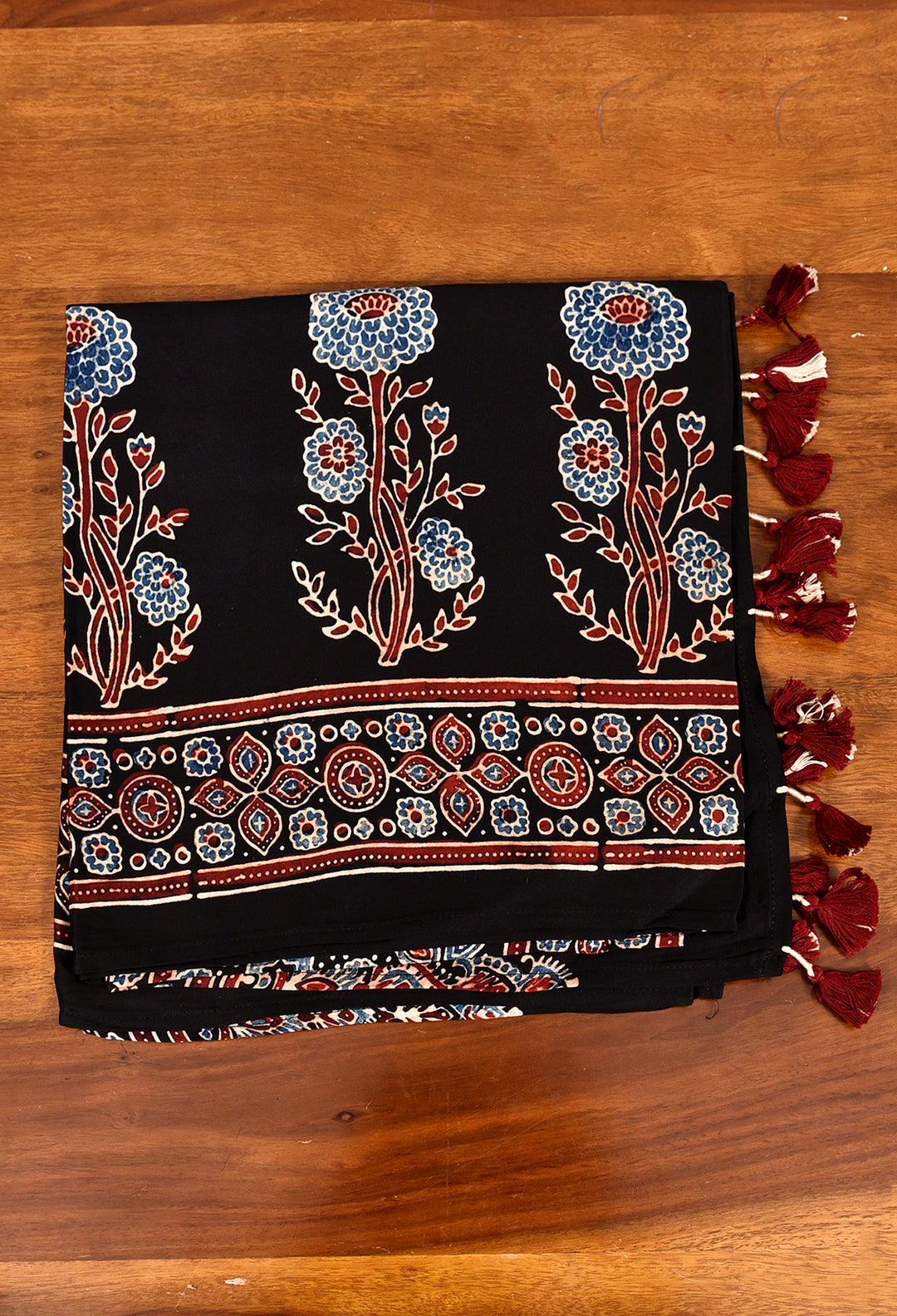 TAMIRI : AJRAKH MODAL SILK STOLE