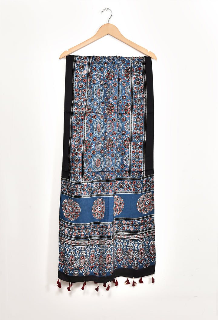 PADMALI : AJRAKH MODAL SILK STOLE