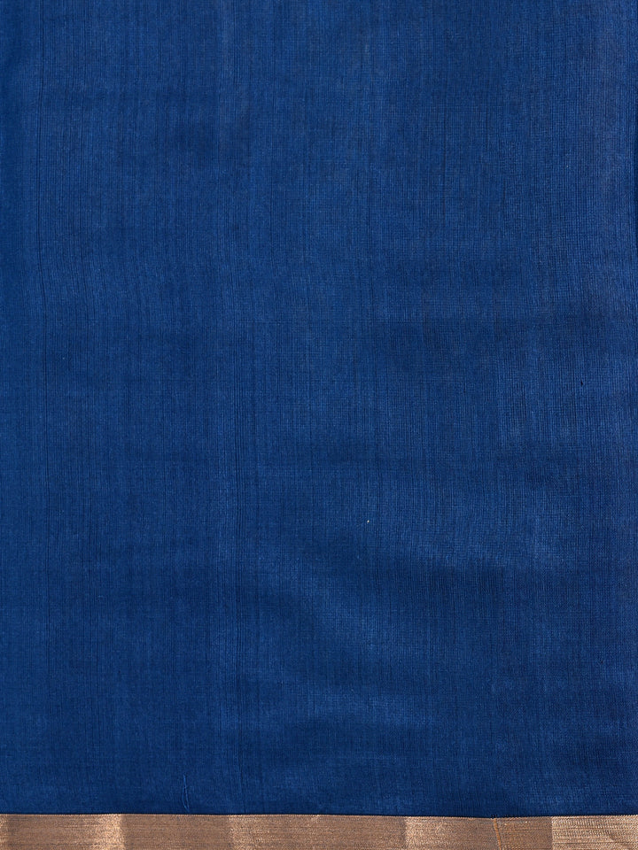 RUPJA : HANDWOVEN CHANDERI SILK SAREE WITH ZARI BOOTIS ALL OVER