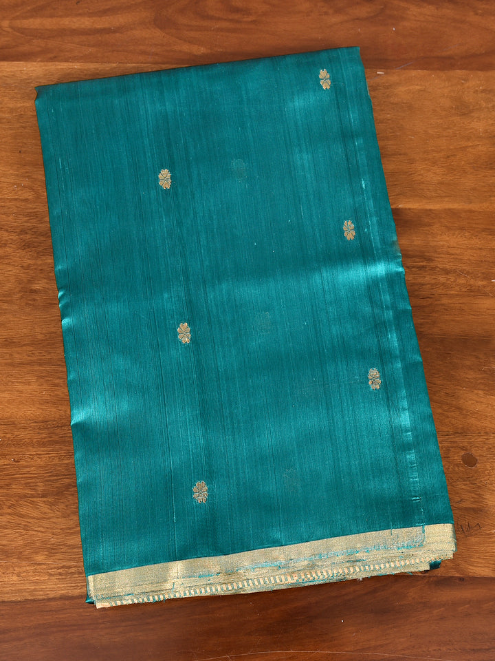 SHRISTI : HANDWOVEN CHANDERI SILK SAREE WITH ZARI BOOTIS ALL OVER