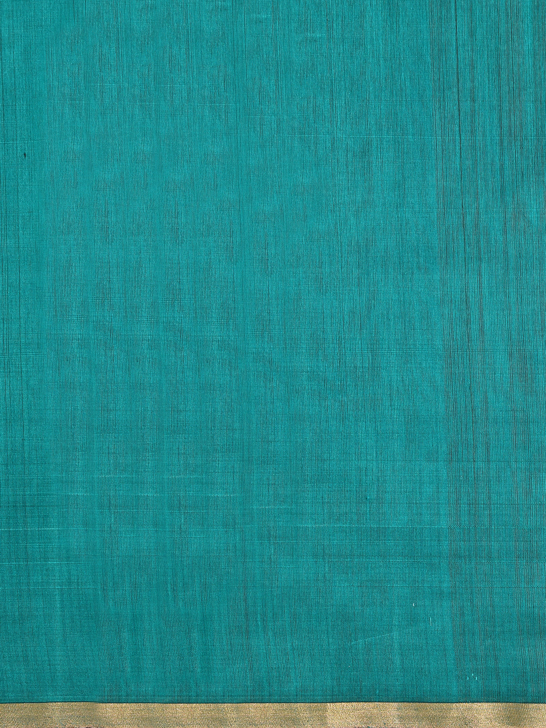 SHRISTI : HANDWOVEN CHANDERI SILK SAREE WITH ZARI BOOTIS ALL OVER