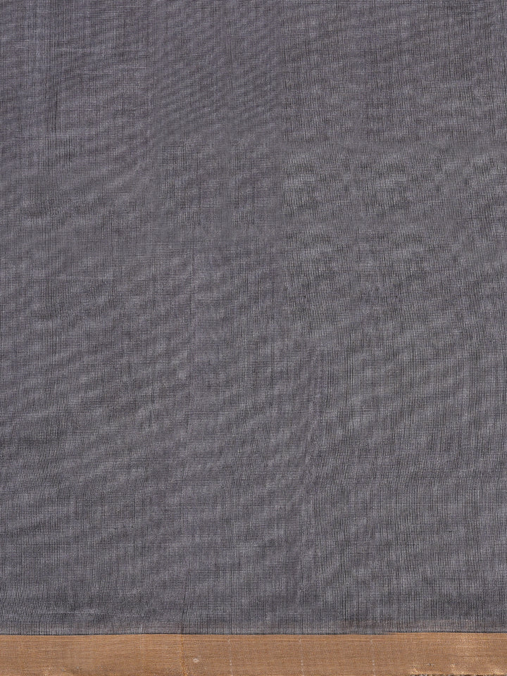 MITANSHI : HANDWOVEN CHANDERI SILK SAREE WITH ZARI BOOTIS ALL OVER