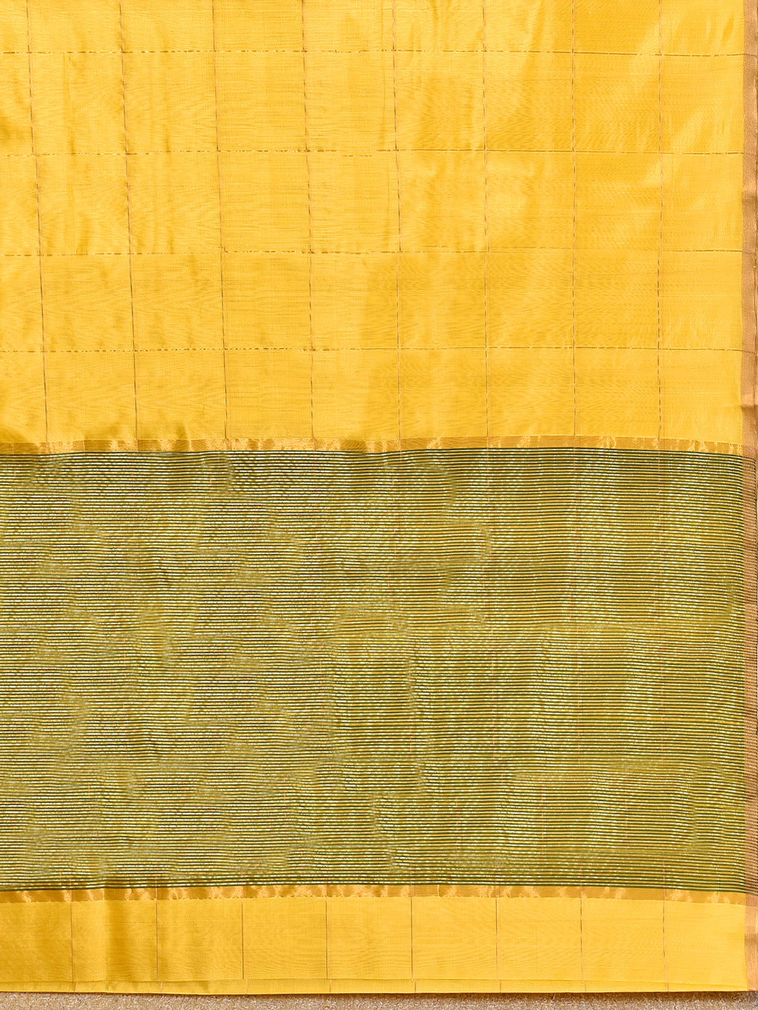 KHYAAL : HANDWOVEN PATTU ZARI CHECKS CHANDERI SILK SAREE