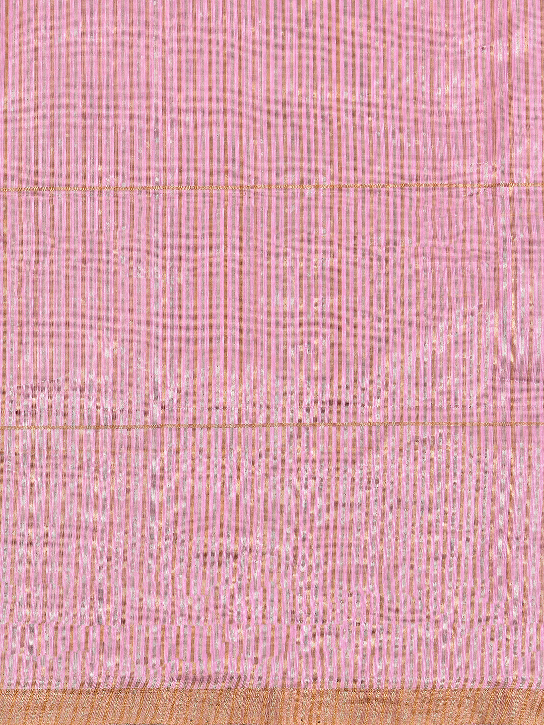 SHANTI : HANDWOVEN PATTU ZARI CHECKS CHANDERI SILK SAREE