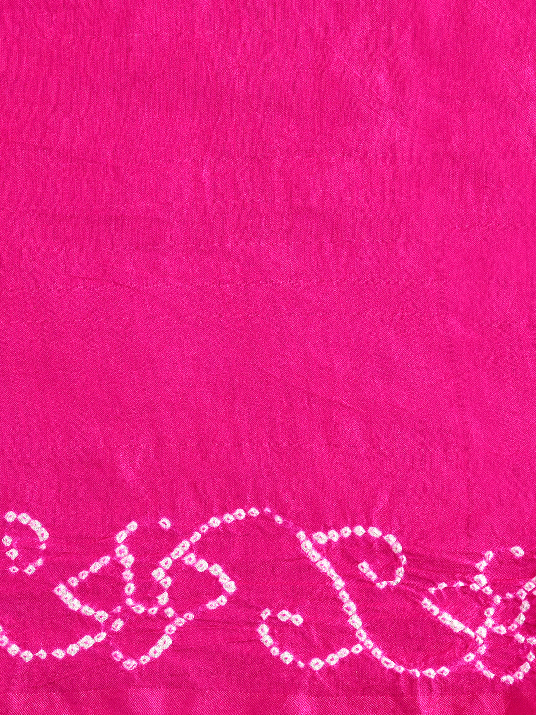SUBHALI : HAND BANDHANI PURE GAJJI SILK GHARCHOLA SAREE