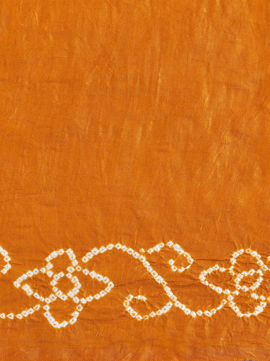 PRINCIKA : HAND BANDHANI PURE GAJJI SILK GHARCHOLA SAREE