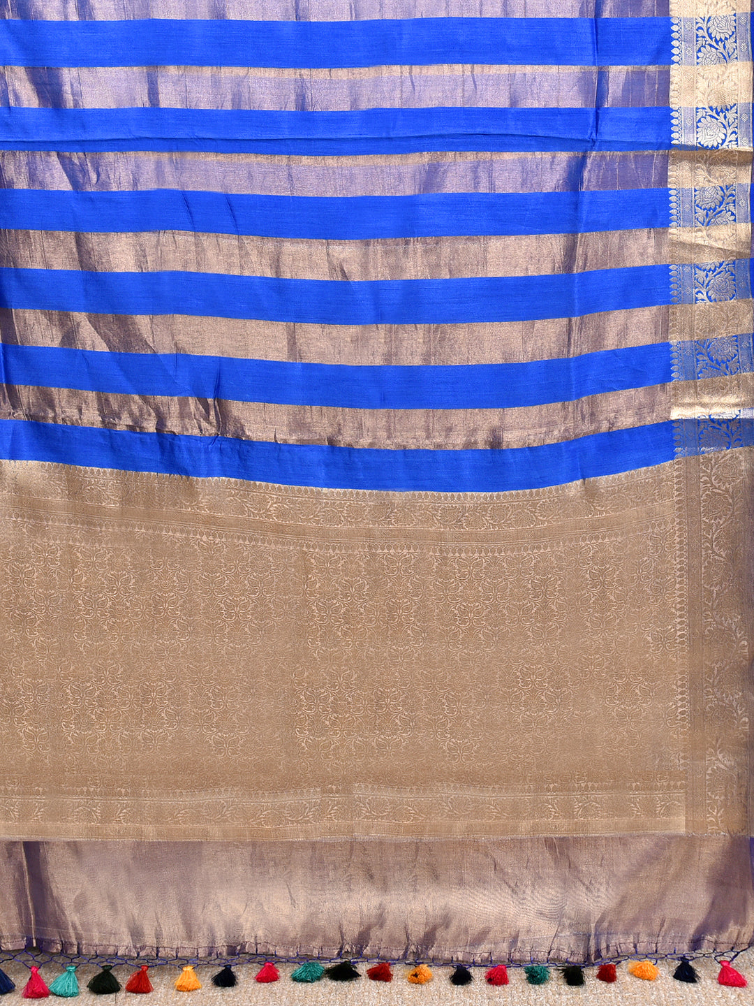 NUMASHI : BANARASI TISSUE CHINIYA KATAN SILK SAREE