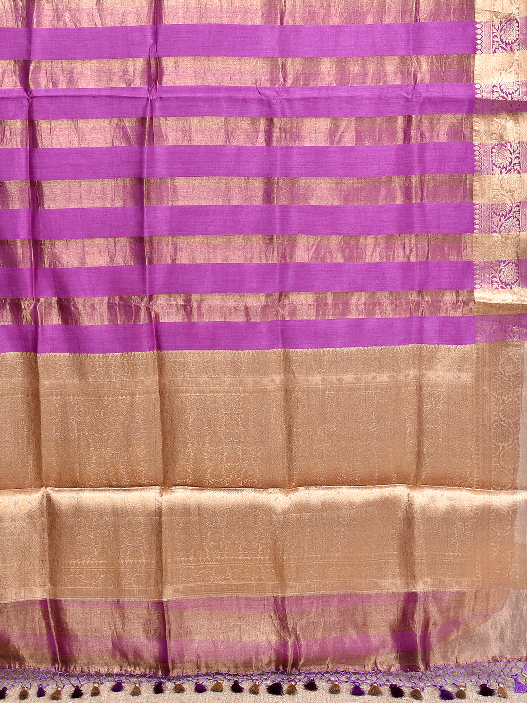 MISHI : BANARASI TISSUE CHINIYA KATAN SILK SAREE