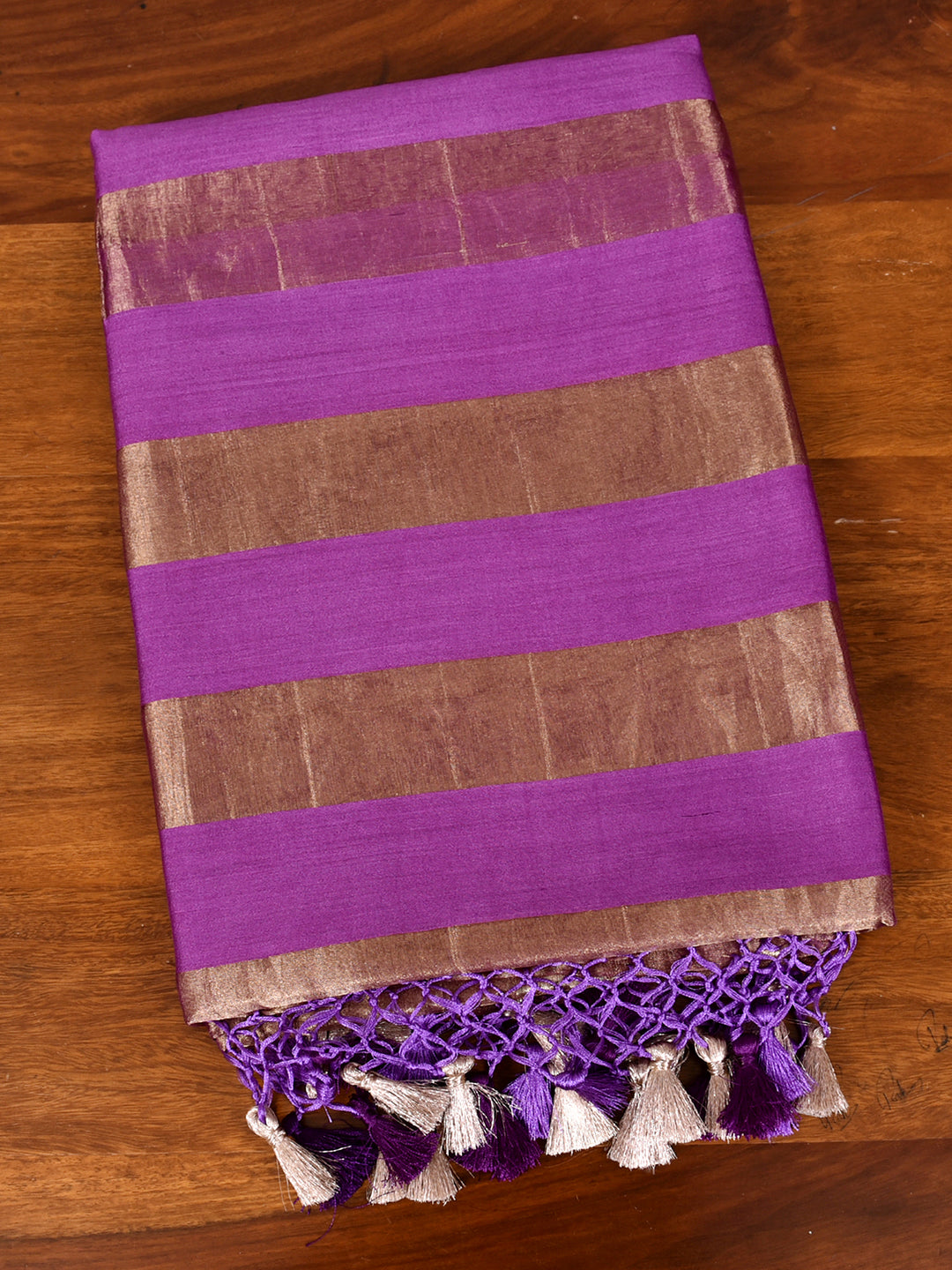 MISHI : BANARASI TISSUE CHINIYA KATAN SILK SAREE
