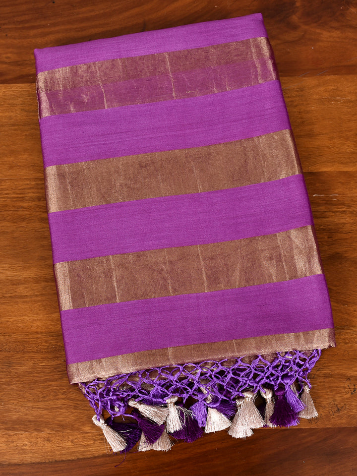 MISHI : BANARASI TISSUE CHINIYA KATAN SILK SAREE