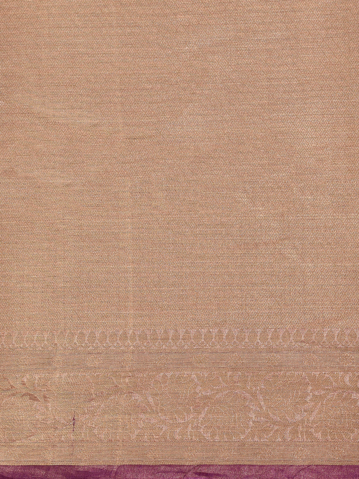 MISHI : BANARASI TISSUE CHINIYA KATAN SILK SAREE