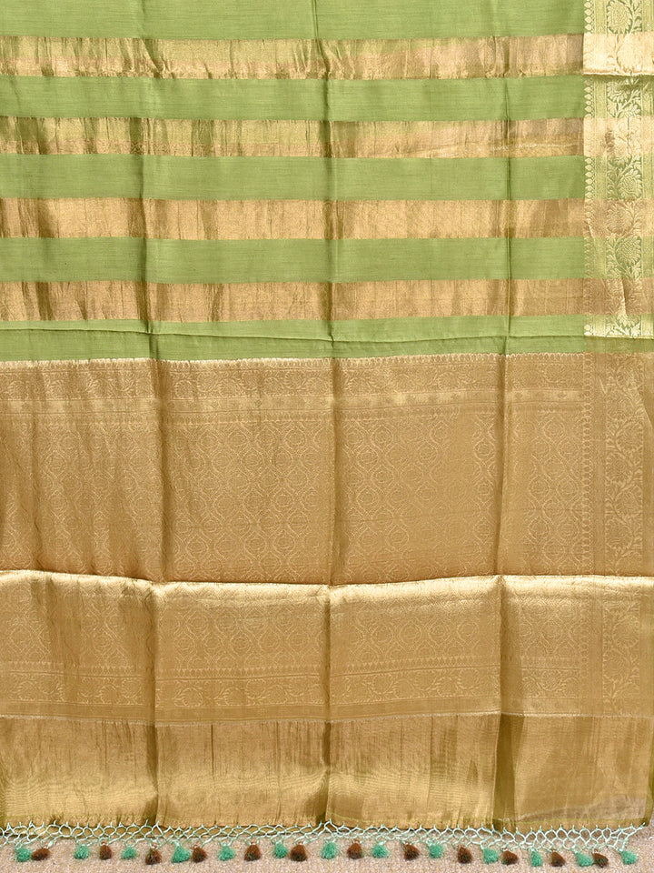 JASSI : BANARASI TISSUE CHINIYA KATAN SILK SAREE