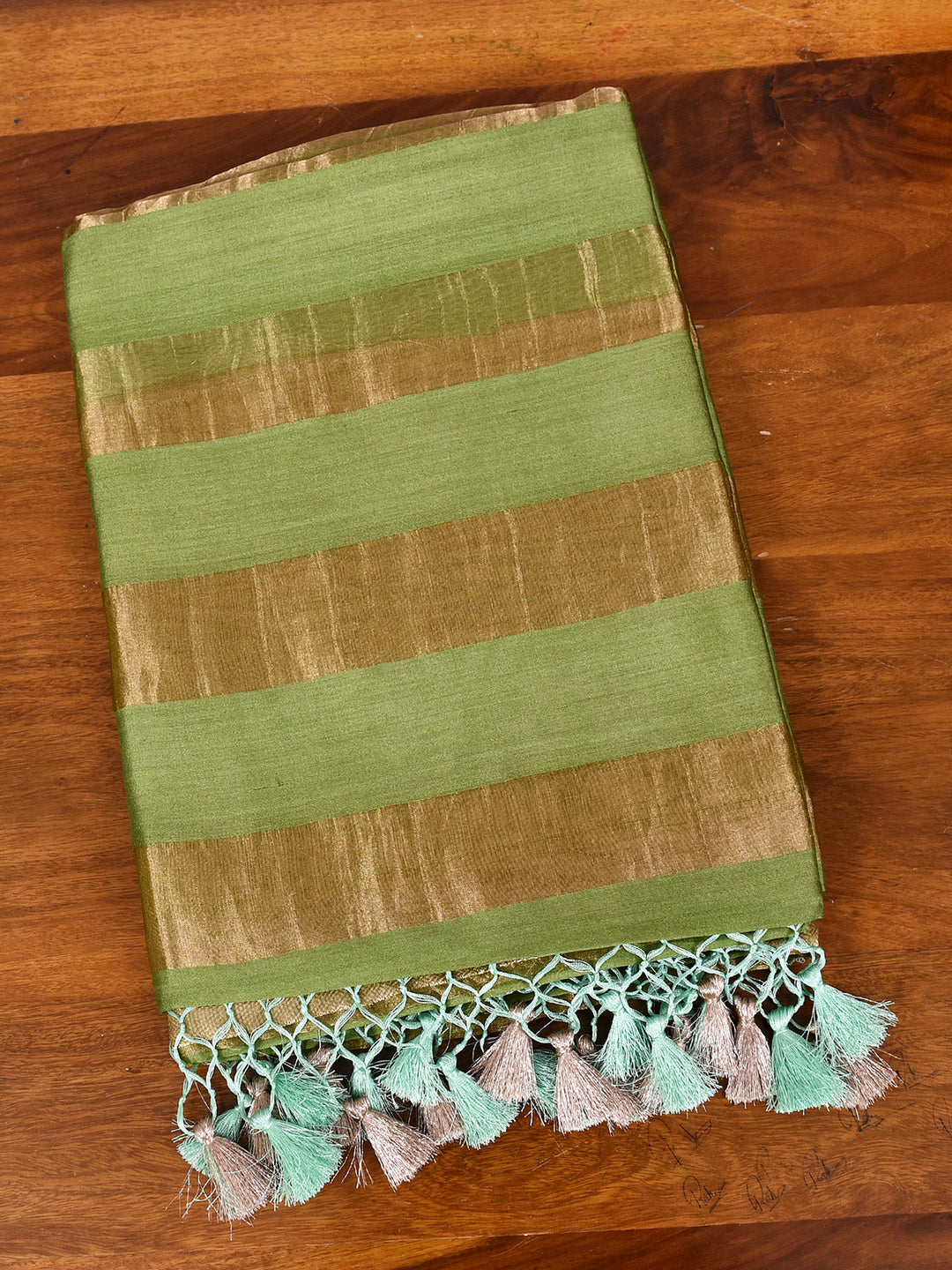 JASSI : BANARASI TISSUE CHINIYA KATAN SILK SAREE