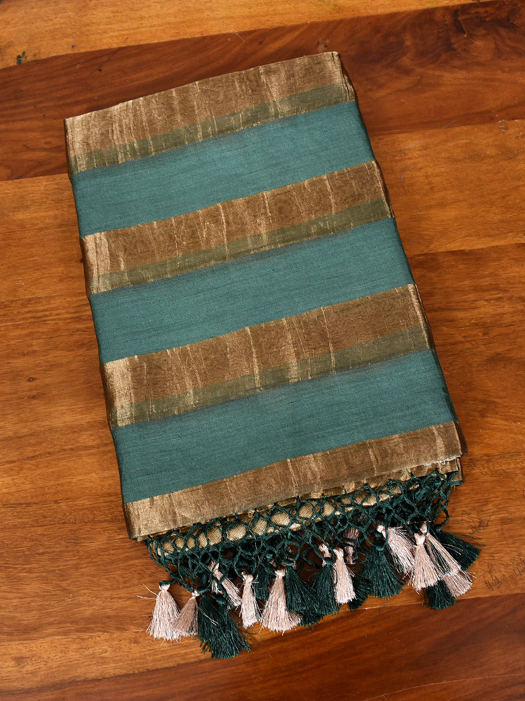 ARUSHI : BANARASI TISSUE CHINIYA KATAN SILK SAREE