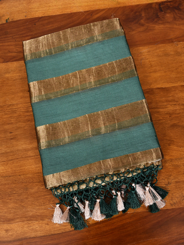 ARUSHI : BANARASI TISSUE CHINIYA KATAN SILK SAREE