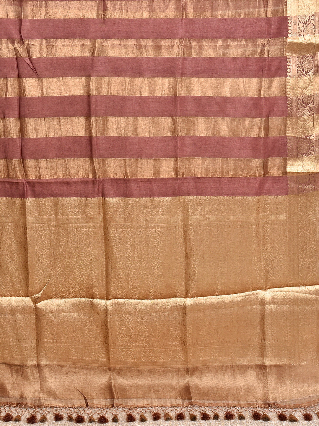 JENNY : BANARASI TISSUE CHINIYA KATAN SILK SAREE