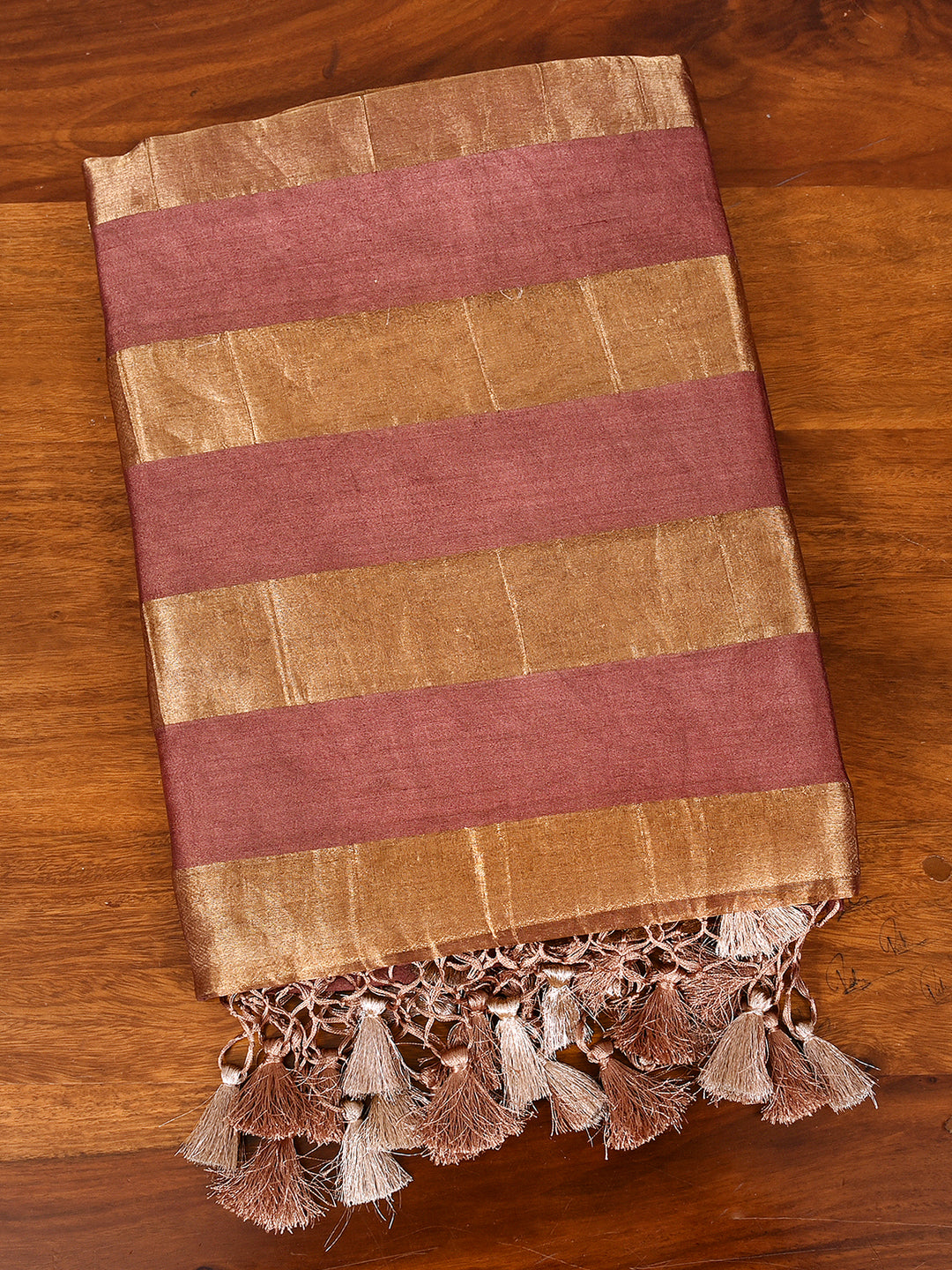 JENNY : BANARASI TISSUE CHINIYA KATAN SILK SAREE