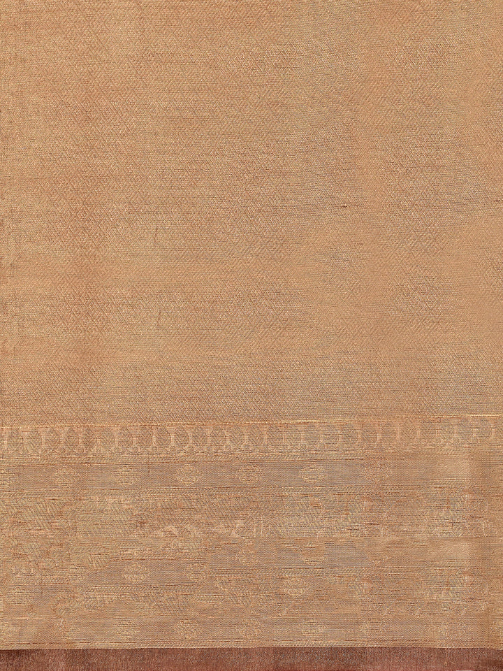 JENNY : BANARASI TISSUE CHINIYA KATAN SILK SAREE