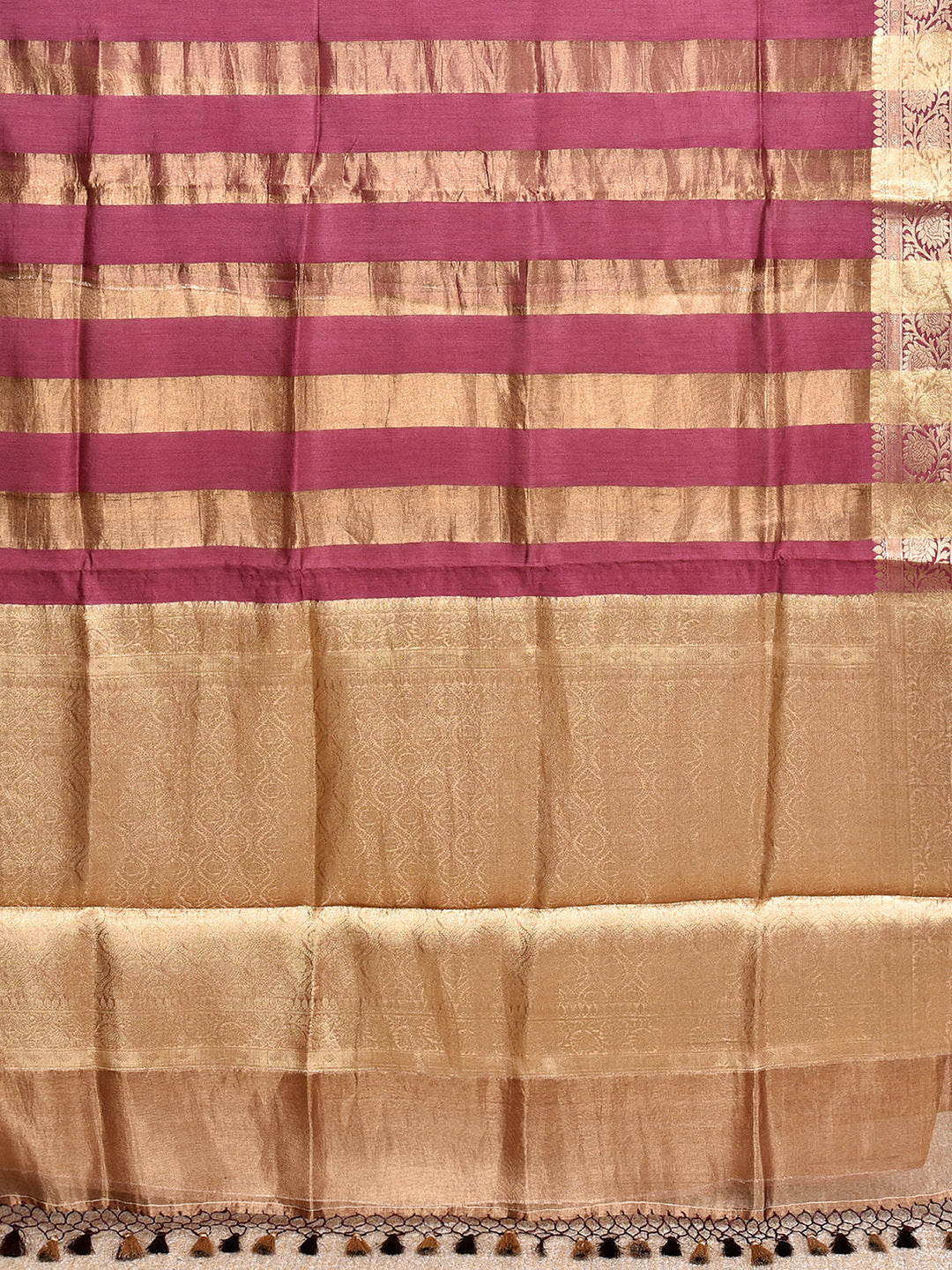 NAKSH  : BANARASI TISSUE CHINIYA KATAN SILK SAREE