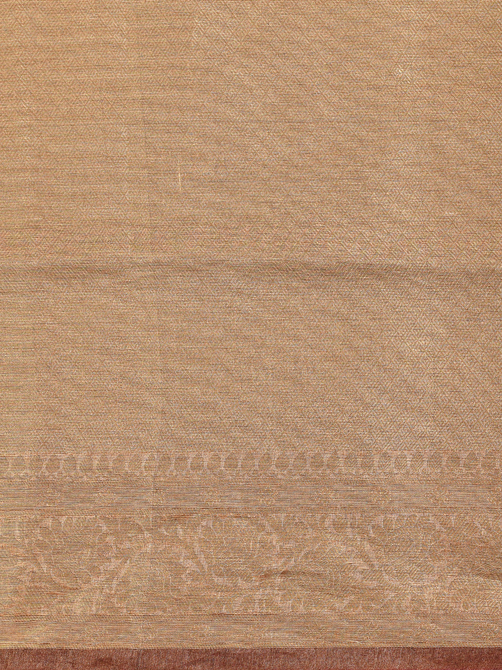 NAKSH  : BANARASI TISSUE CHINIYA KATAN SILK SAREE