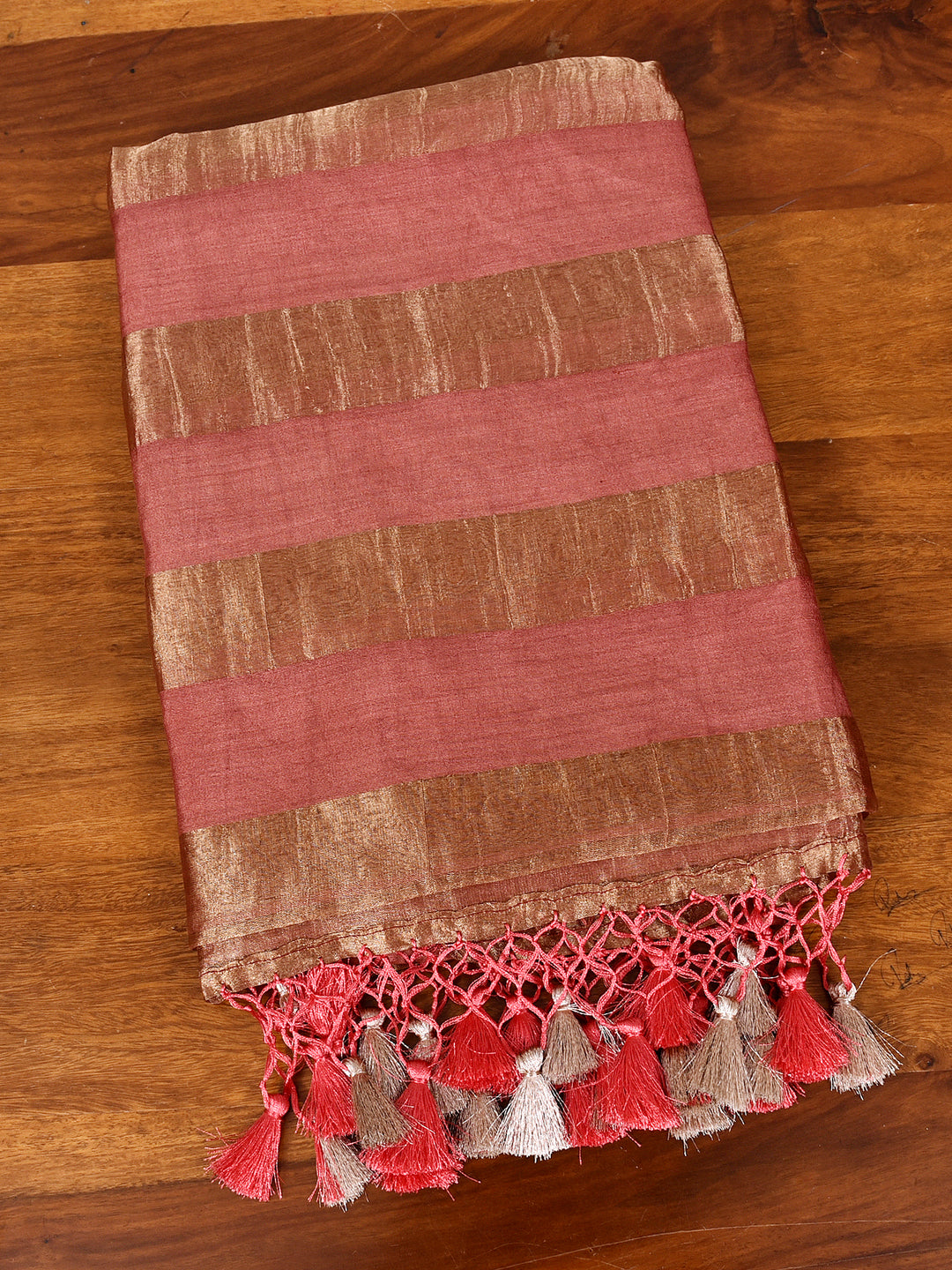 HIMALI  : BANARASI TISSUE CHINIYA KATAN SILK SAREE