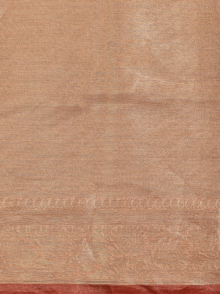 CHINKI : BANARASI TISSUE CHINIYA KATAN SILK SAREE