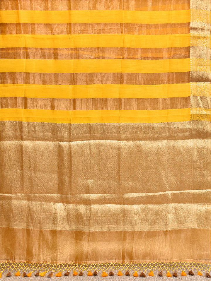 PUSHPA : BANARASI TISSUE CHINIYA KATAN SILK SAREE