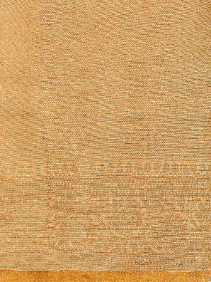 PUSHPA : BANARASI TISSUE CHINIYA KATAN SILK SAREE