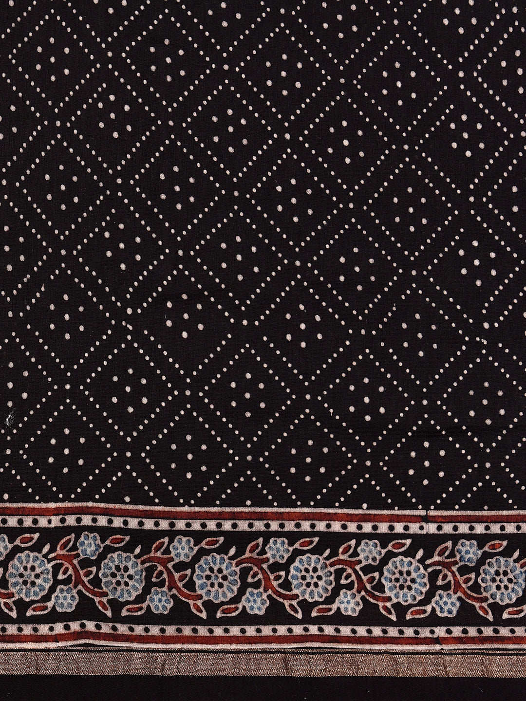 MISTHA : AJRAKH HANDBLOCK CHANDERI SAREE