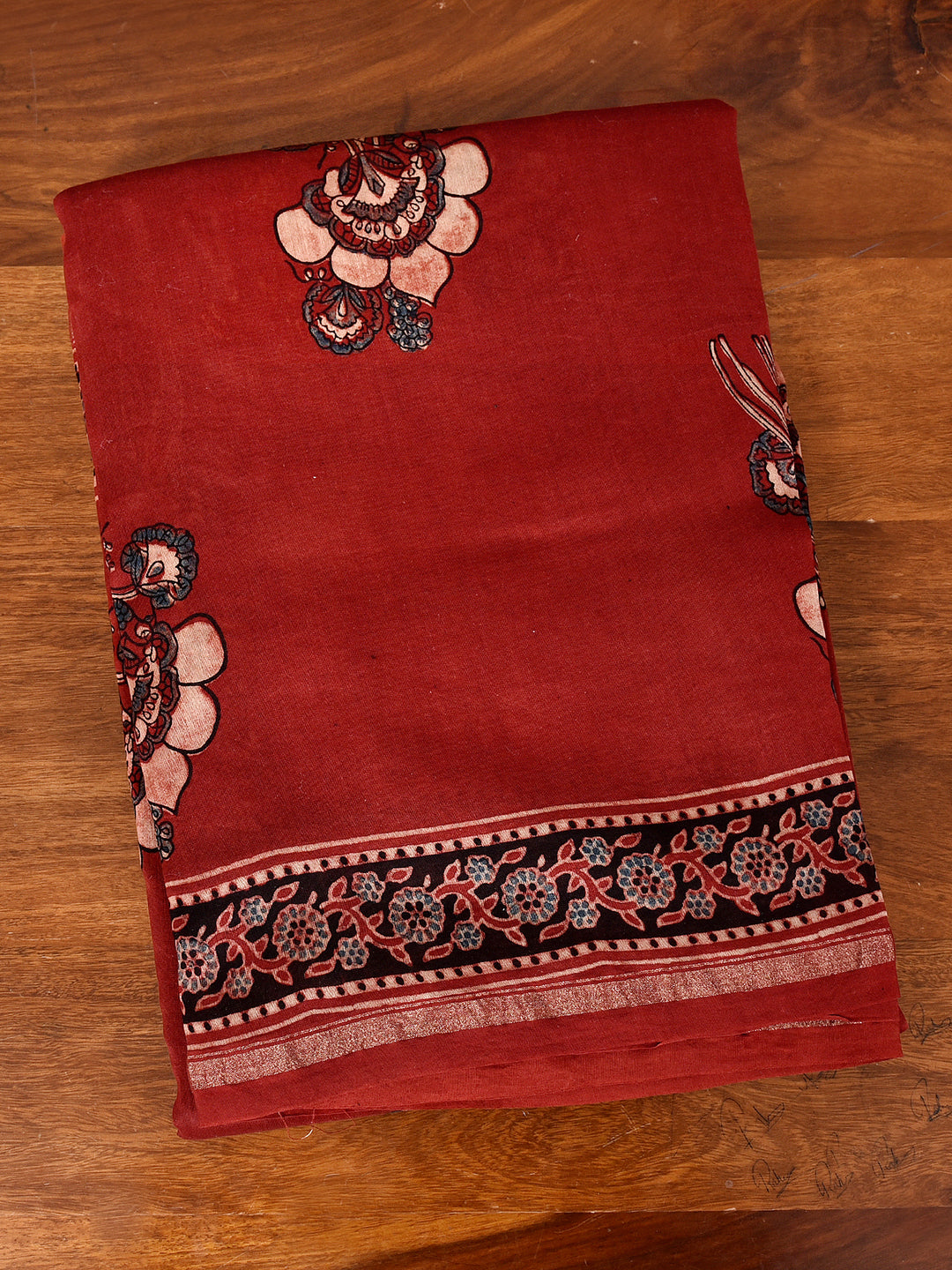 PIYAL : AJRAKH HANDBLOCK CHANDERI SAREE