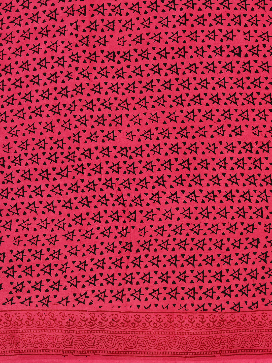 ASTIMA : BAGH HANDBLOCK CREPE SILK SAREE